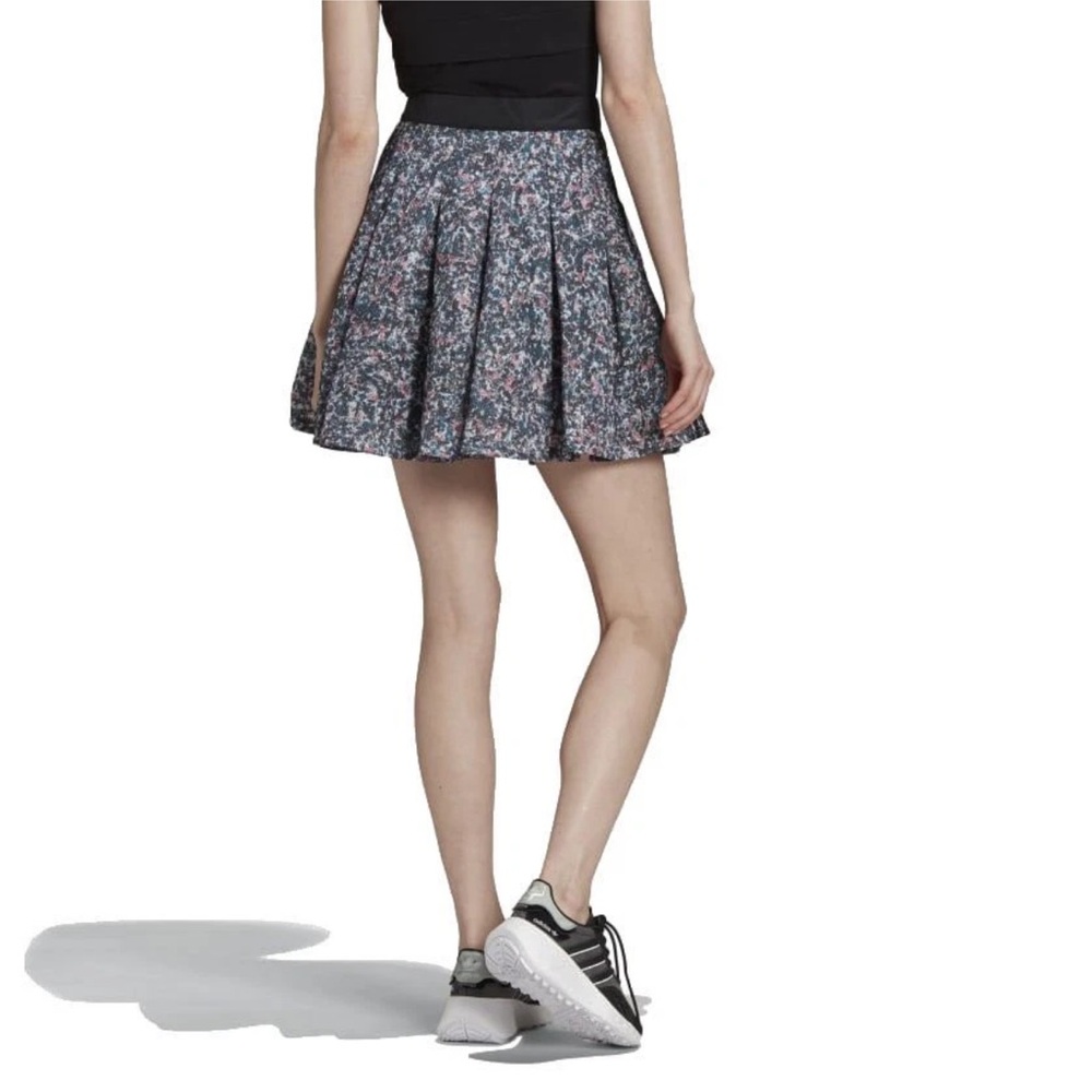adidas Floral Print Circle Skirt with Black Waistband - Picture 3 of 8